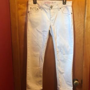 White Low Rise Petite Jeans